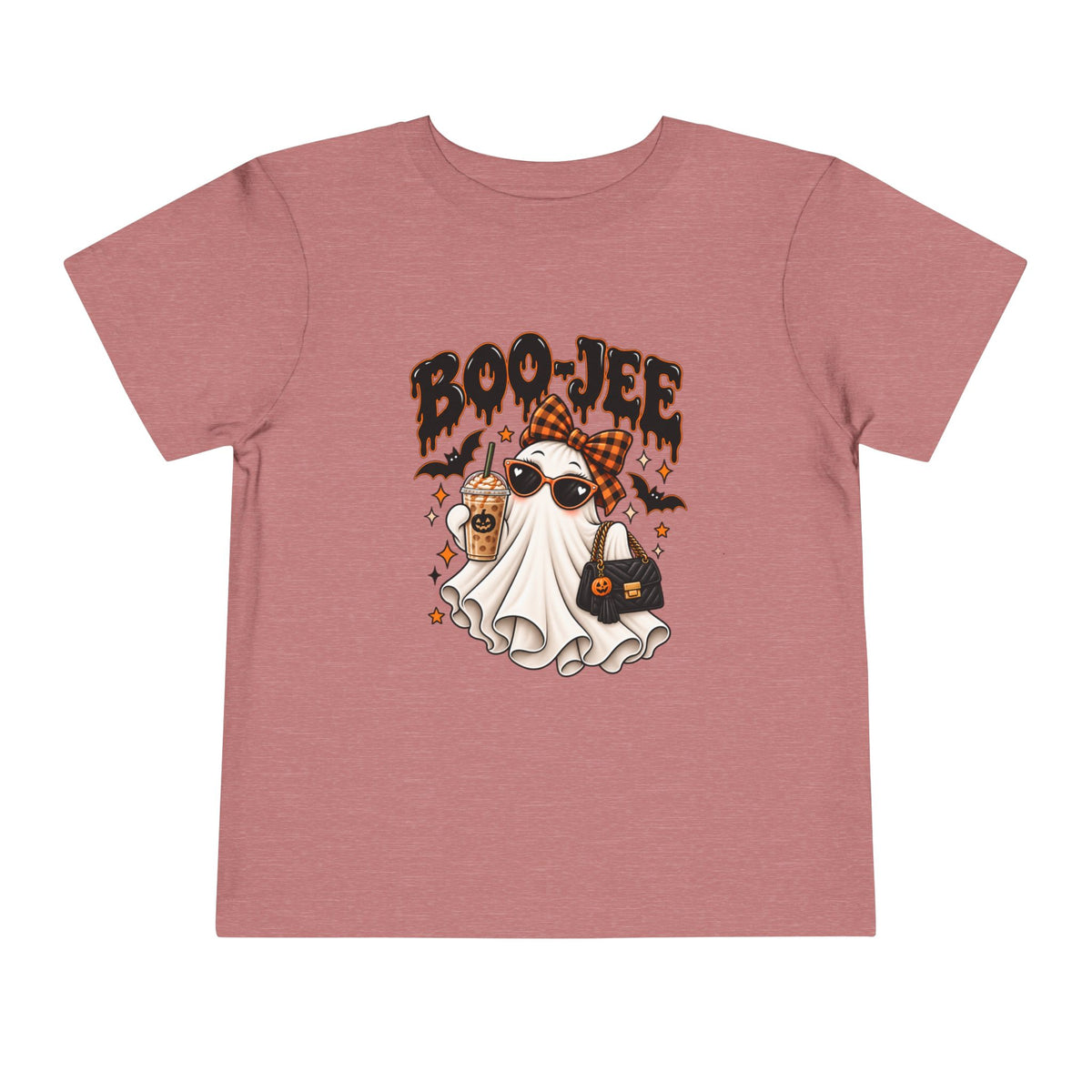 Toddler Tee — 'Boo-Jee' Fashion Ghost Halloween Shirt