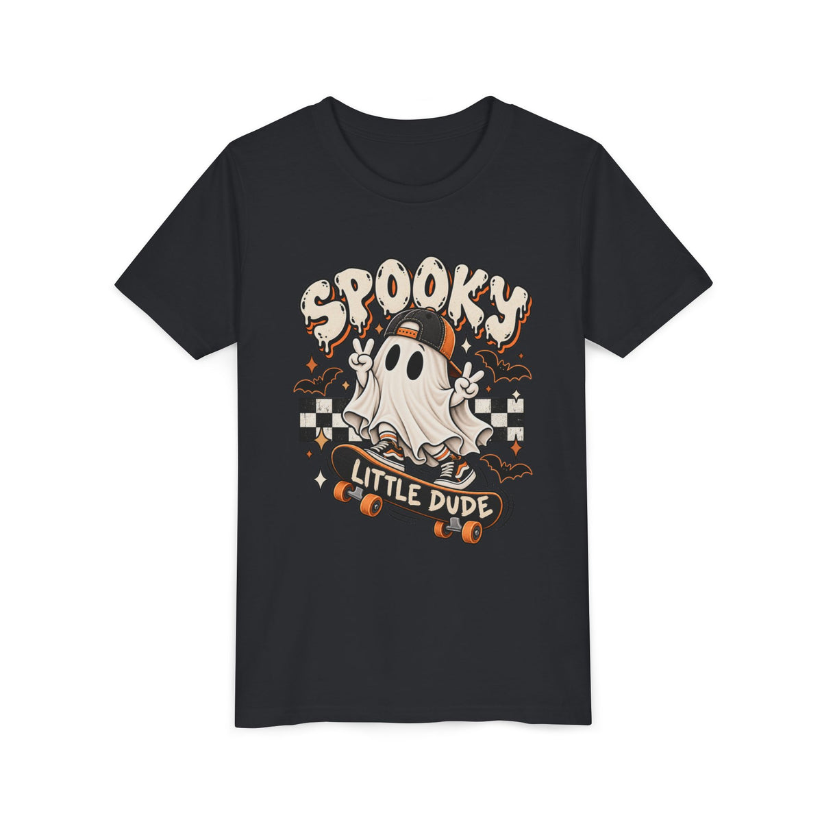 Spooky Little Ghost Dude - Youth Graphic Tee