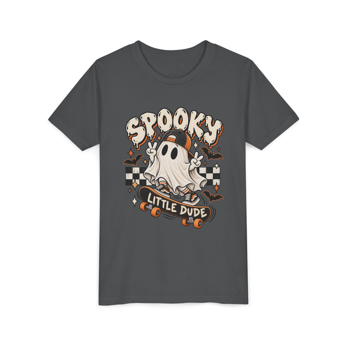 Spooky Little Ghost Dude - Youth Graphic Tee