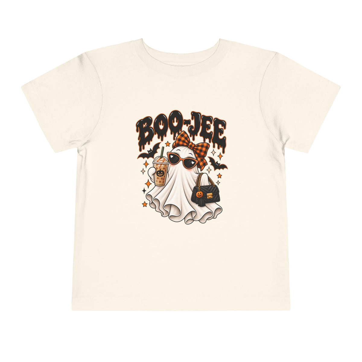 Toddler Tee — 'Boo-Jee' Fashion Ghost Halloween Shirt