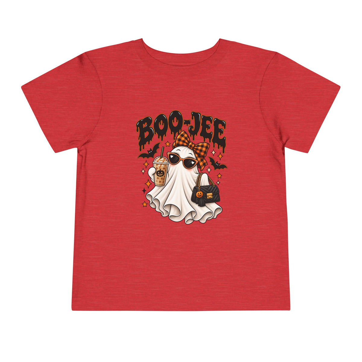 Toddler Tee — 'Boo-Jee' Fashion Ghost Halloween Shirt
