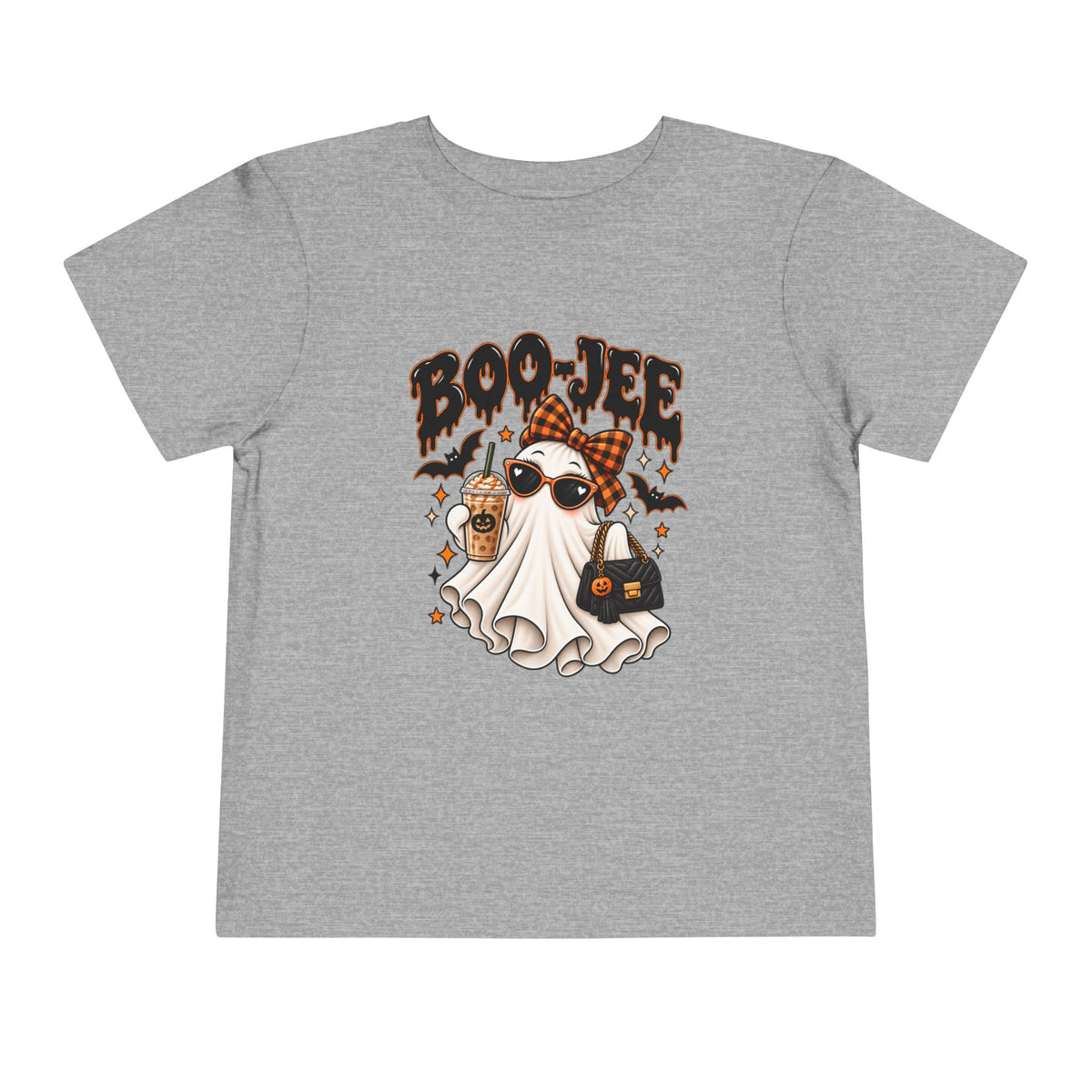 Toddler Tee — 'Boo-Jee' Fashion Ghost Halloween Shirt