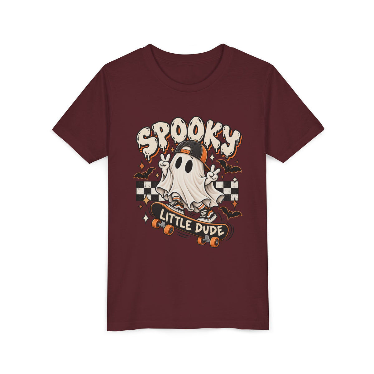 Spooky Little Ghost Dude - Youth Graphic Tee