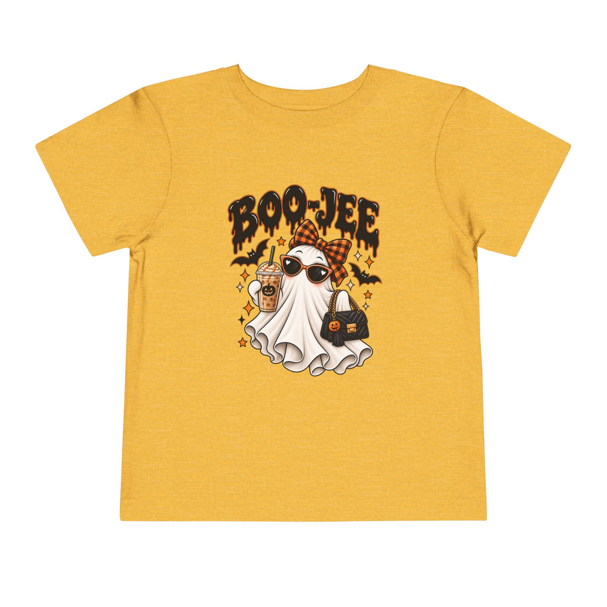 Toddler Tee — 'Boo-Jee' Fashion Ghost Halloween Shirt