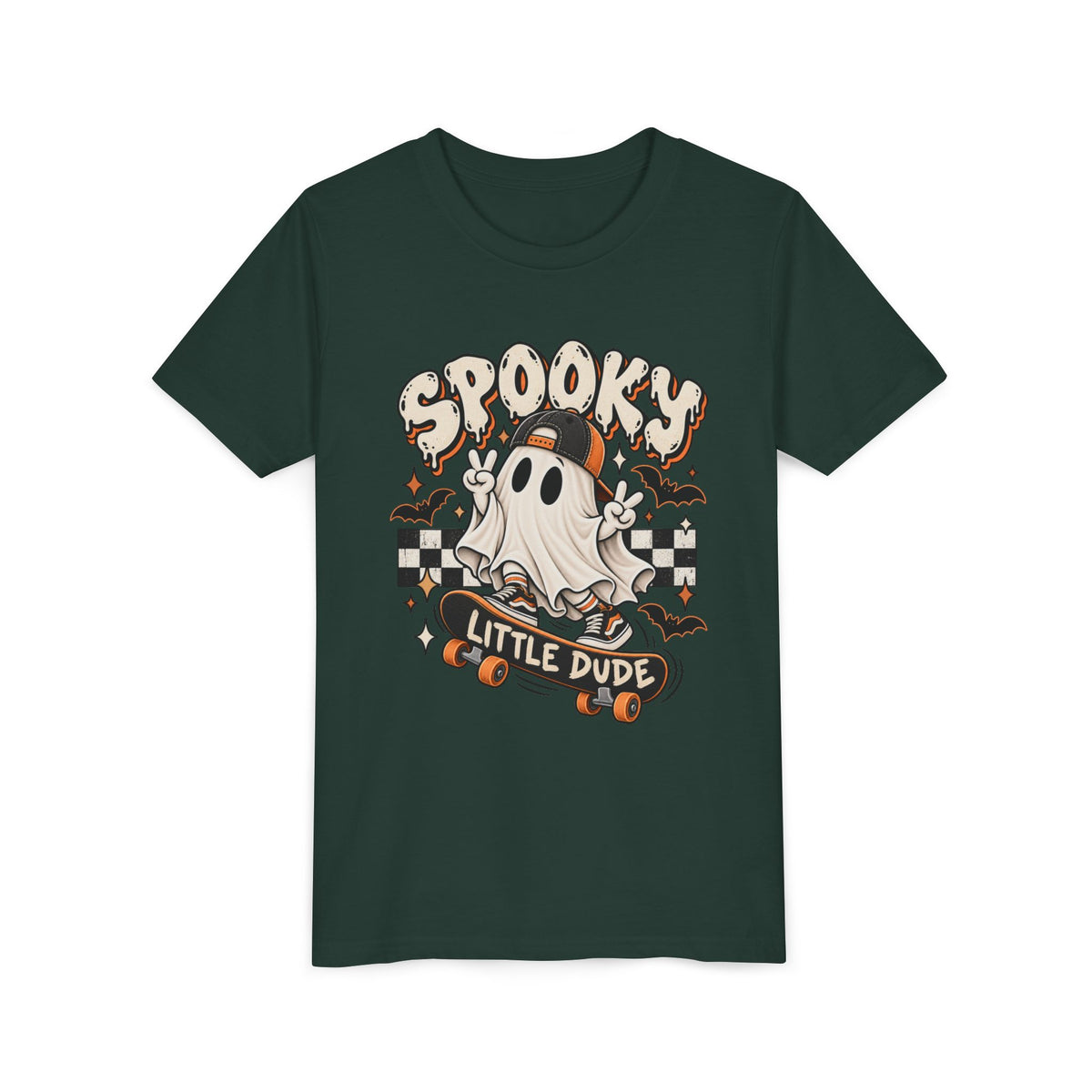 Spooky Little Ghost Dude - Youth Graphic Tee