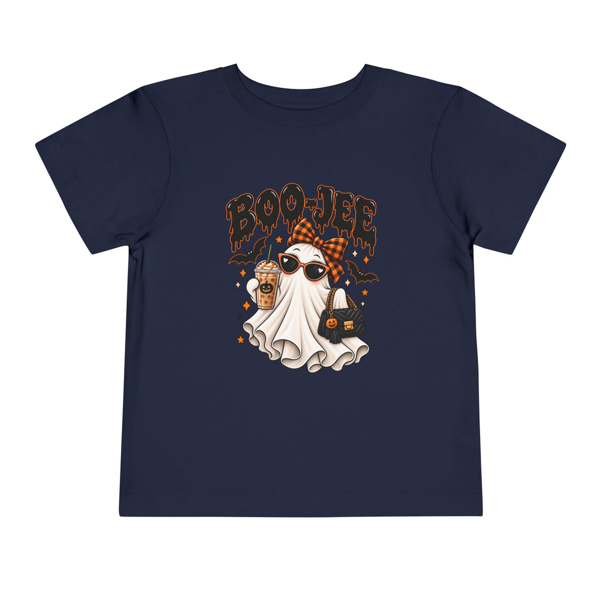Toddler Tee — 'Boo-Jee' Fashion Ghost Halloween Shirt