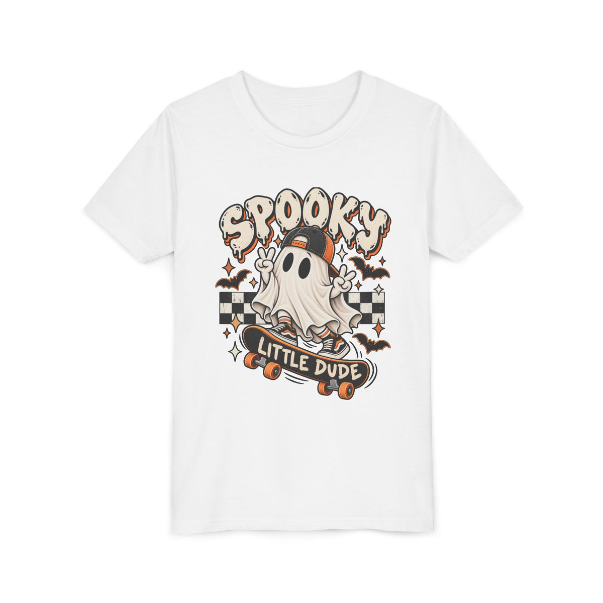 Spooky Little Ghost Dude - Youth Graphic Tee