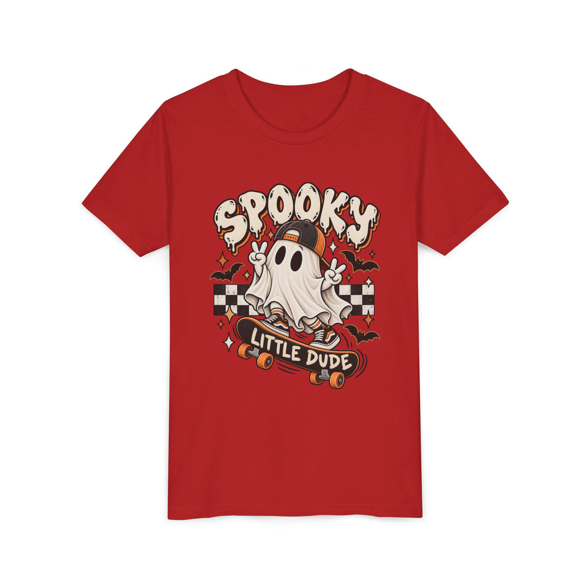 Spooky Little Ghost Dude - Youth Graphic Tee