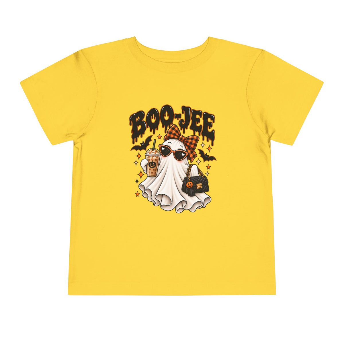 Toddler Tee — 'Boo-Jee' Fashion Ghost Halloween Shirt