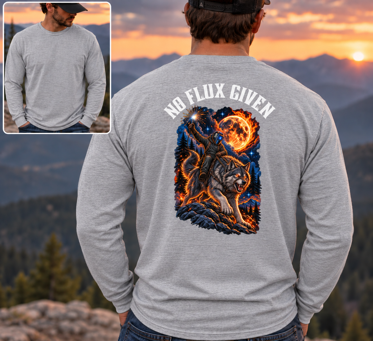 No Flux Given - Funny Welder Graphic Tee