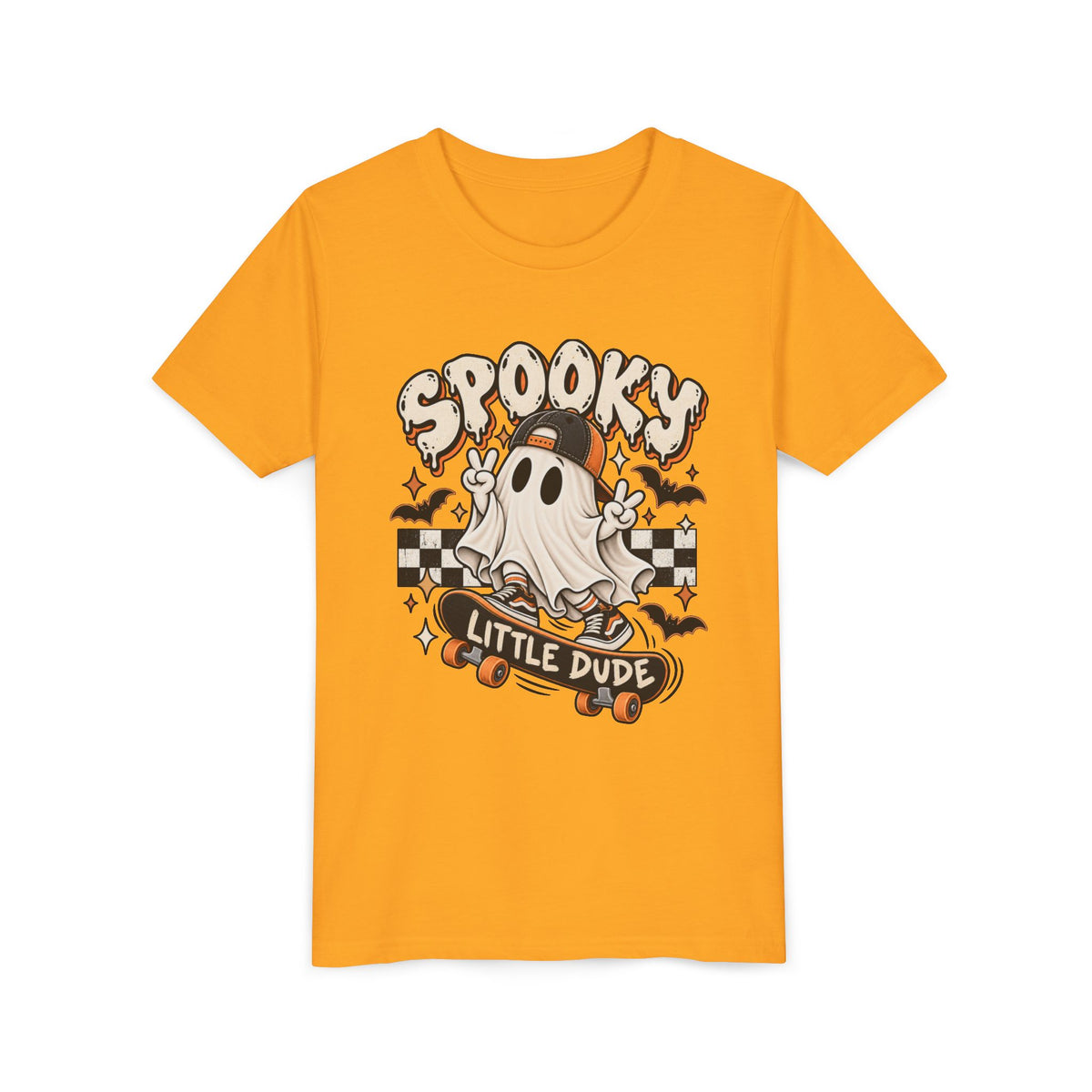Spooky Little Ghost Dude - Youth Graphic Tee