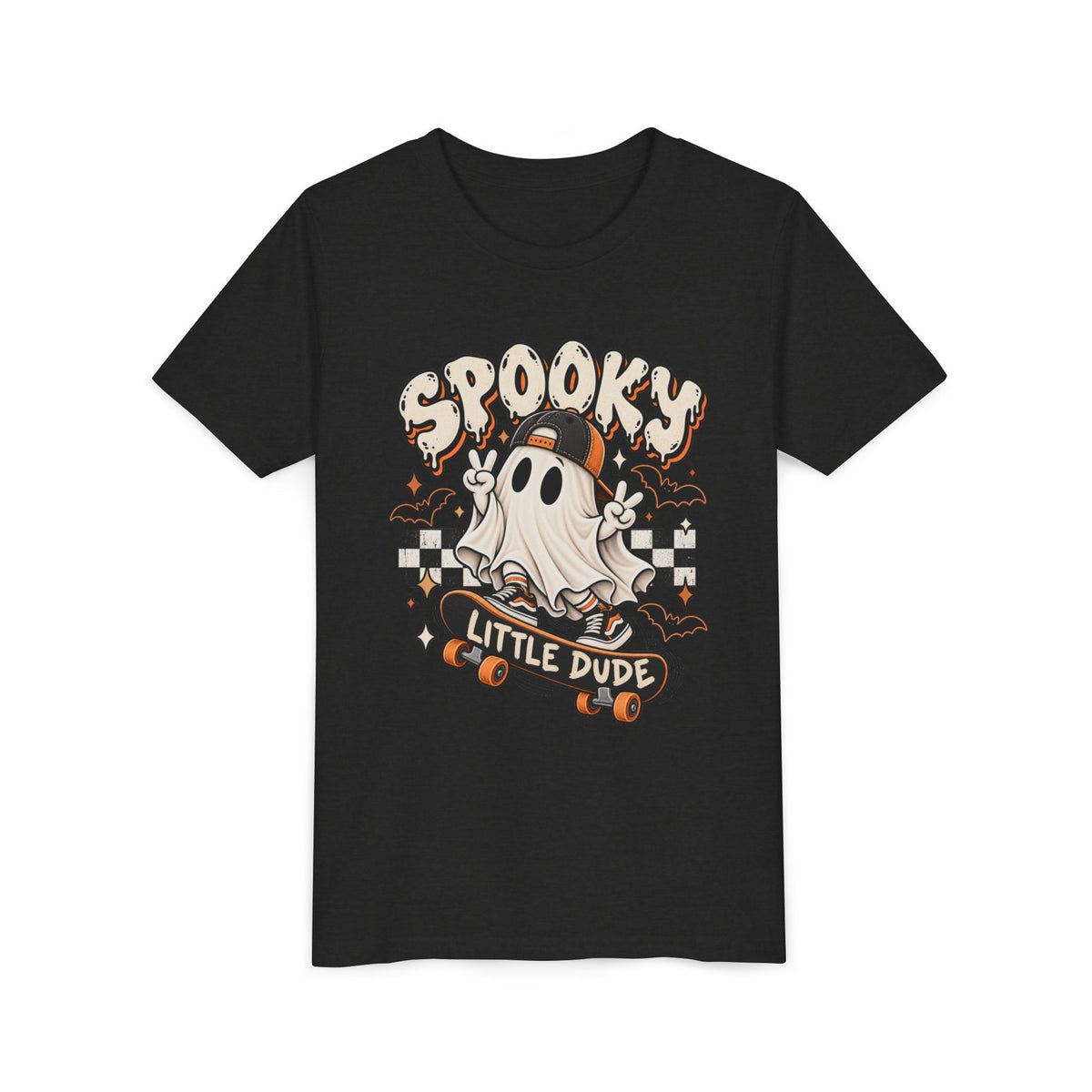Spooky Little Ghost Dude - Youth Graphic Tee