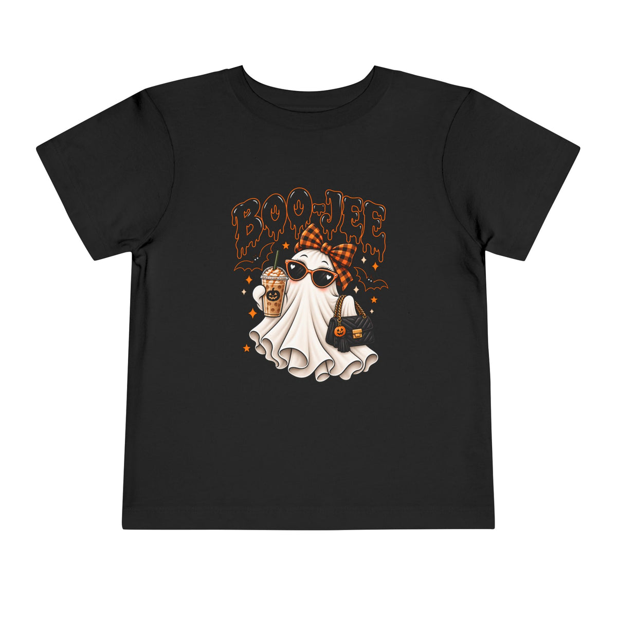 Toddler Tee — 'Boo-Jee' Fashion Ghost Halloween Shirt