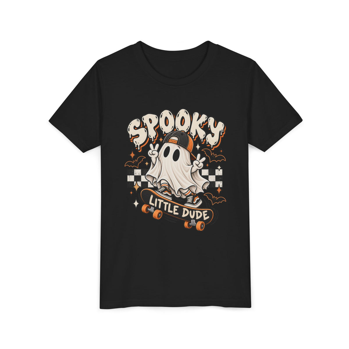 Spooky Little Ghost Dude - Youth Graphic Tee