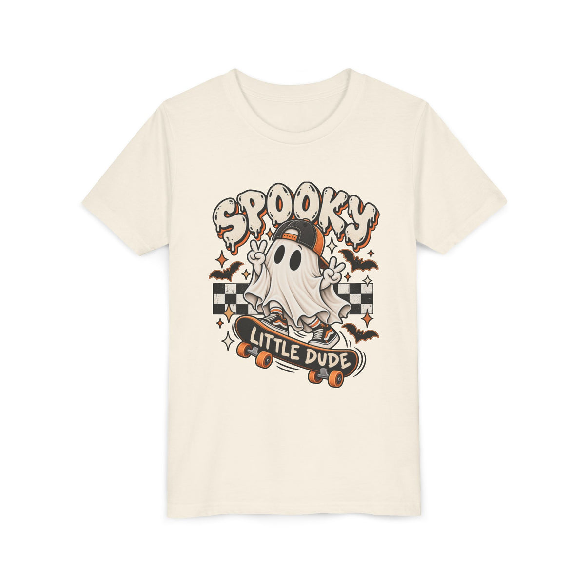 Spooky Little Ghost Dude - Youth Graphic Tee