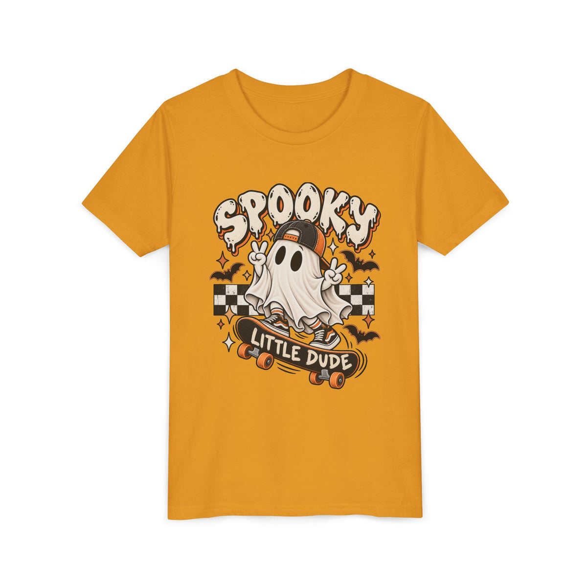 Spooky Little Ghost Dude - Youth Graphic Tee