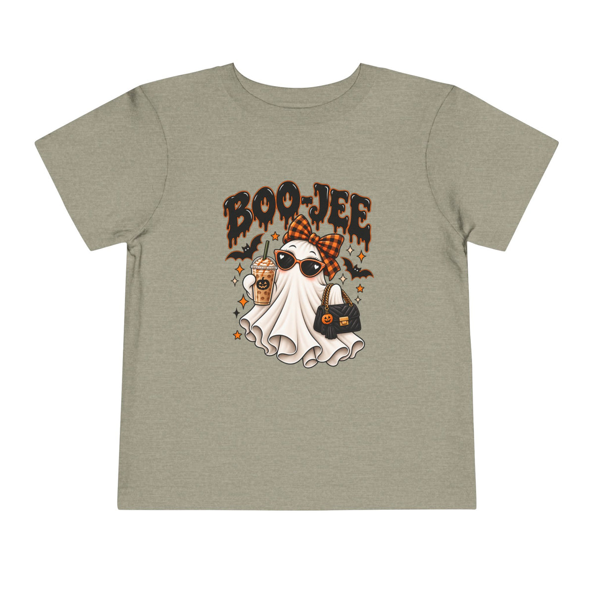 Toddler Tee — 'Boo-Jee' Fashion Ghost Halloween Shirt