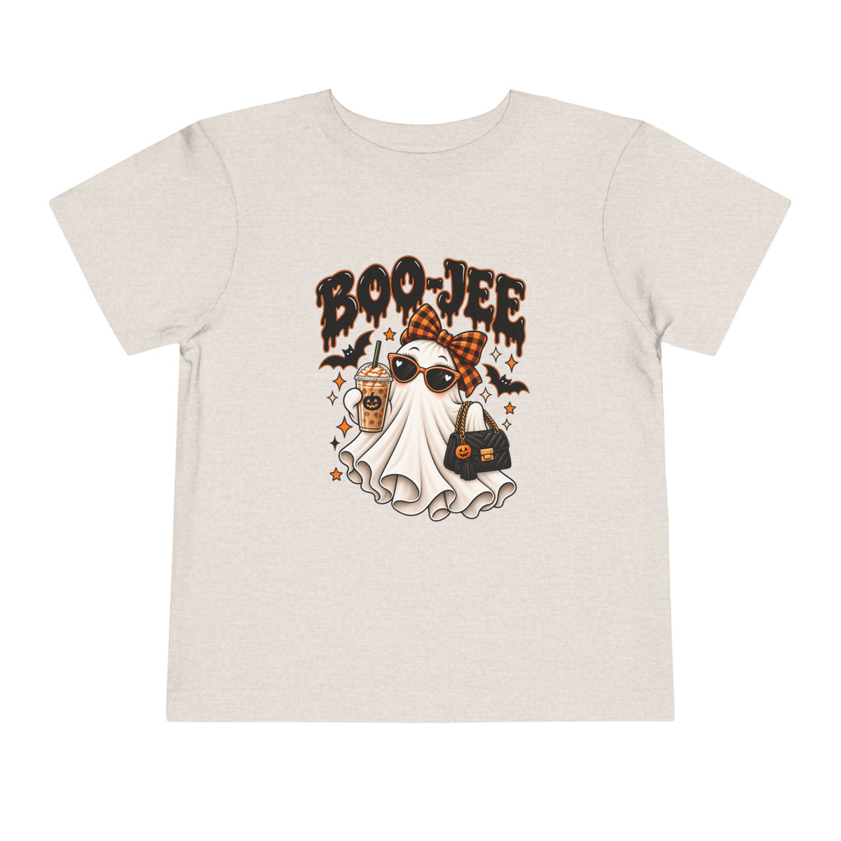 Toddler Tee — 'Boo-Jee' Fashion Ghost Halloween Shirt