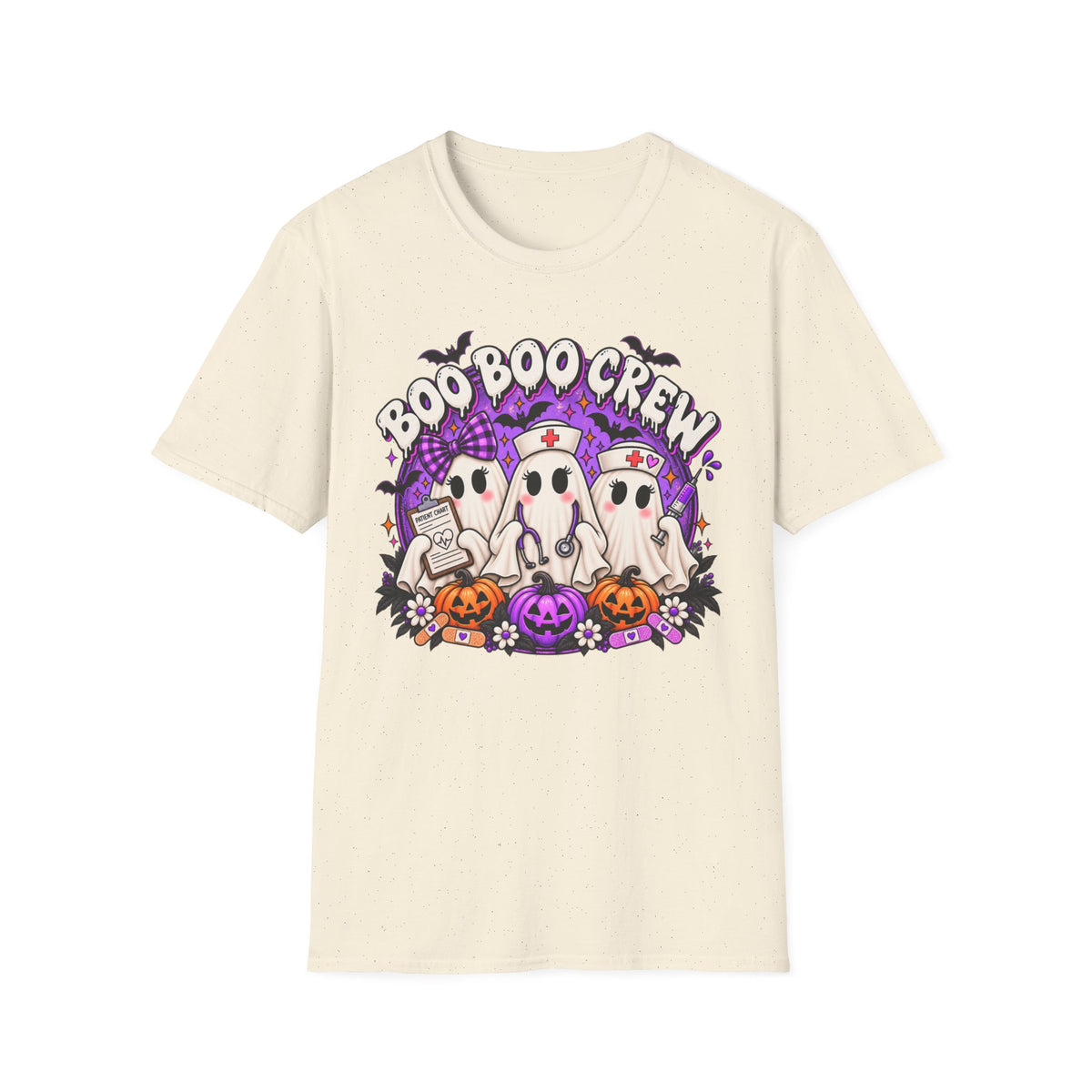 Boo Boo Crew T-Shirt - Halloween Nurse Graphic Tee