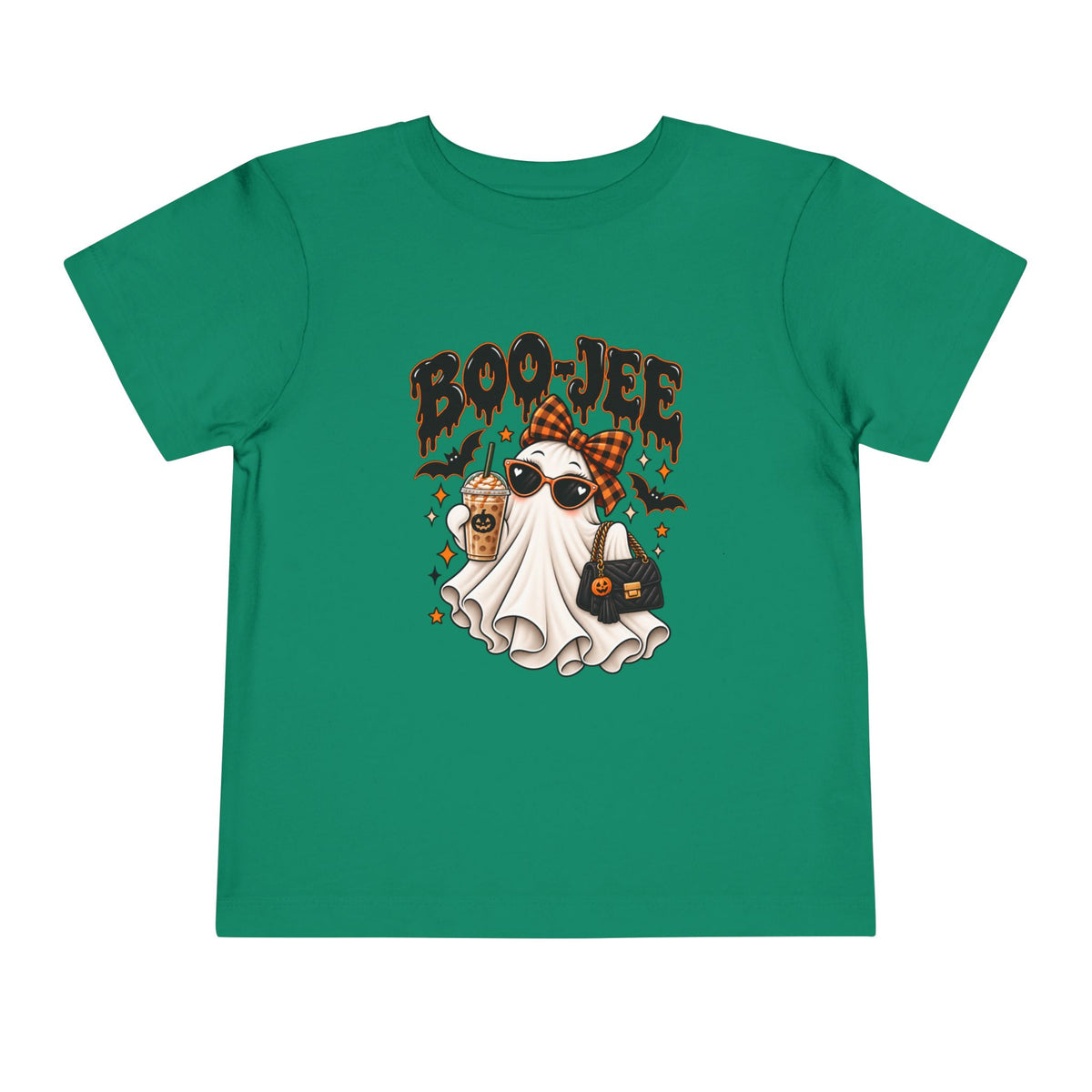 Toddler Tee — 'Boo-Jee' Fashion Ghost Halloween Shirt
