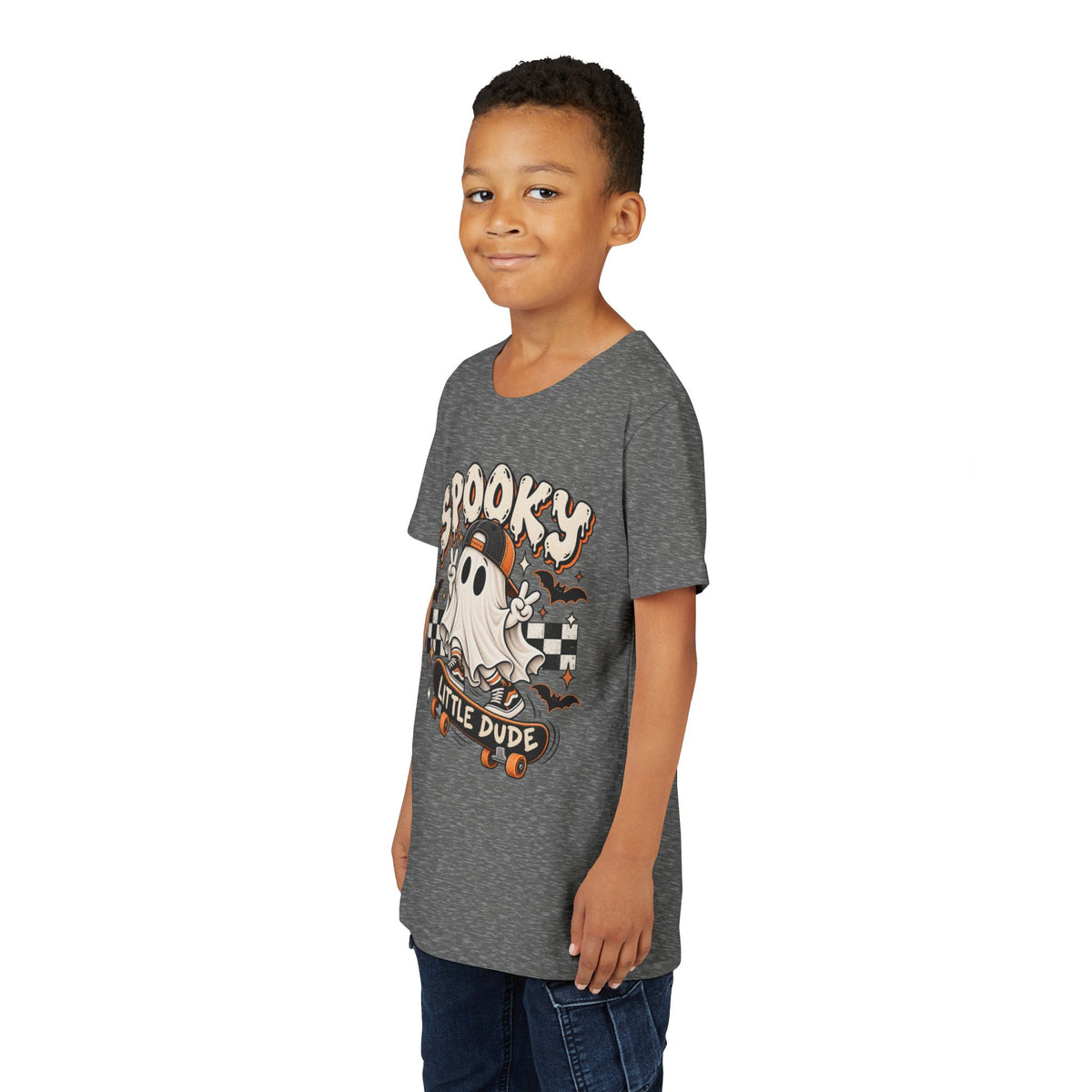 Spooky Little Ghost Dude - Youth Graphic Tee