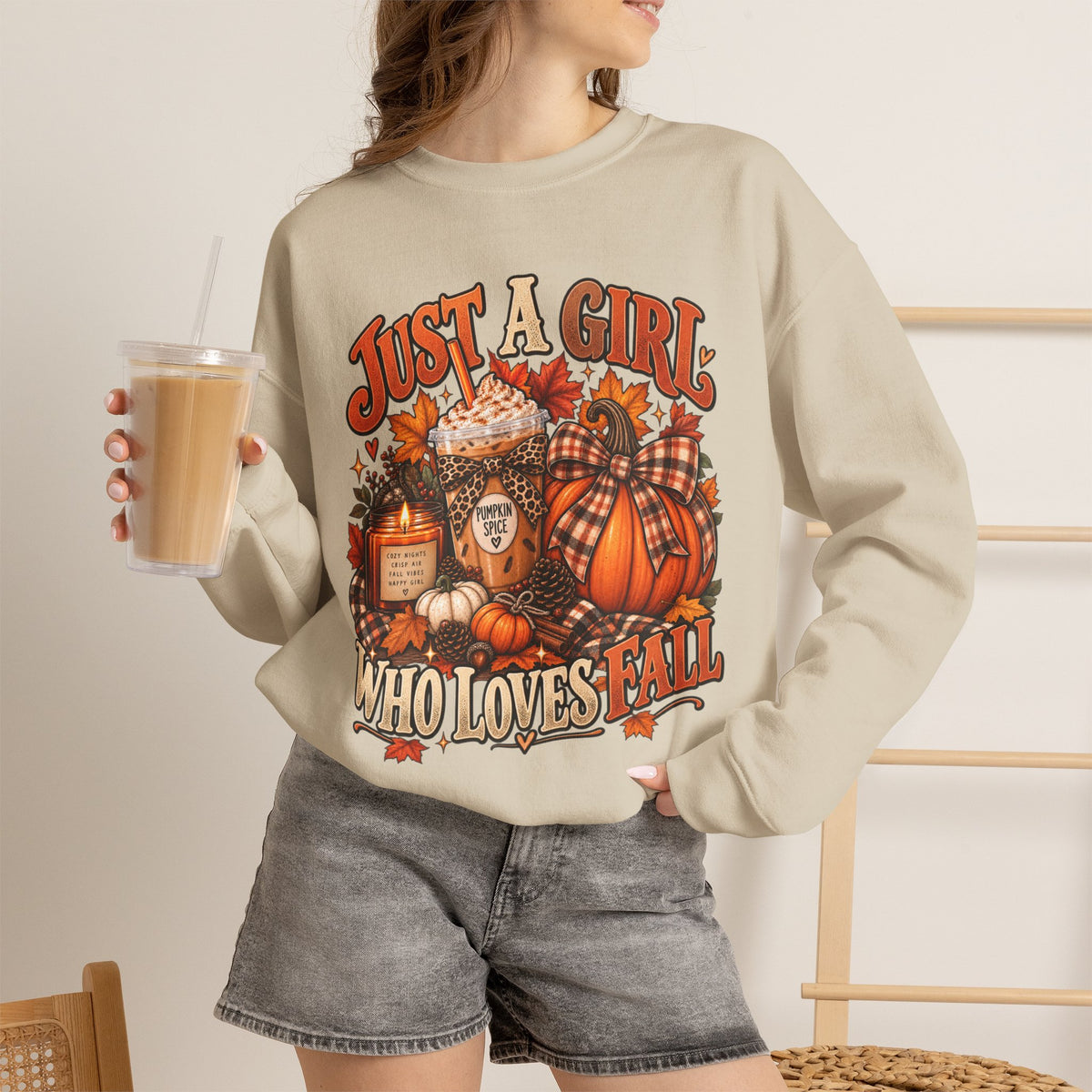Cozy Fall - Autumn Graphic Sweatshirt