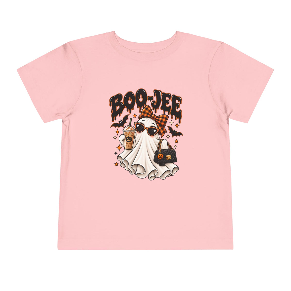 Toddler Tee — 'Boo-Jee' Fashion Ghost Halloween Shirt